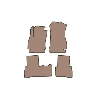 Rubber Floor Mats Carsuit (Beige) photo 1