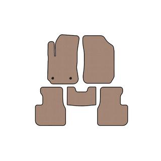 Rubber Floor Mats Carsuit (Beige) Citroen Cactus 2014-2020 photo 1