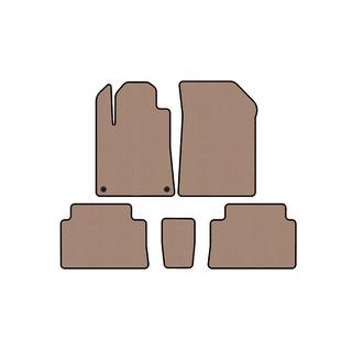 Rubber Floor Mats Carsuit (Beige) Citroen C-5 2001-2008 photo 1