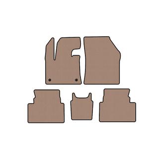 Rubber floor mats Carsuit (Floor-mounted accelerator, beige) Citroen C5 Aircross 2017-2025 photo 1