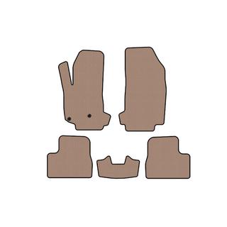 Rubber Floor Mats Carsuit V-2 (Beige) photo 1