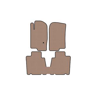 Rubber floor mats Carsuit (2 rows, beige) photo 1