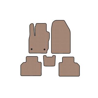 Rubber Floor Mats Carsuit (Beige) Ford Courier 2014-2023 photo 1