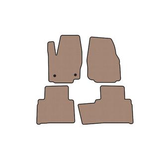 Rubber floor mats Carsuit (2 rows, beige) Ford Galaxy 2007-2015 photo 1