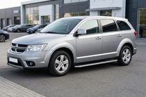 Dodge Journey 2008-2020 Side Steps Maydos V1 (2 pcs, Aluminum & Stainless Steel) photo 1