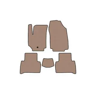 Rubber floor mats Carsuit (2007-2010, SW, beige) photo 1
