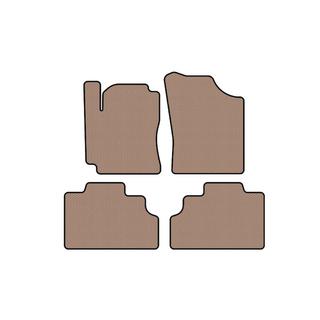 Rubber floor mats Carsuit (SD, beige) Geely CK-2 2008-2016 photo 1