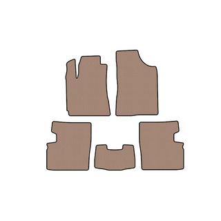 Rubber floor mats Carsuit (2009-2014, HB, 5-door, beige) Geely Emgrand EC7 2009- photo 1