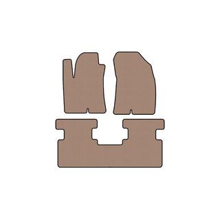 Rubber Floor Mats Carsuit (2WD, Beige) photo 1