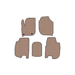 Rubber Floor Mats Carsuit (HB, Beige) Honda FIT/Jazz 2014–2020 photo 1
