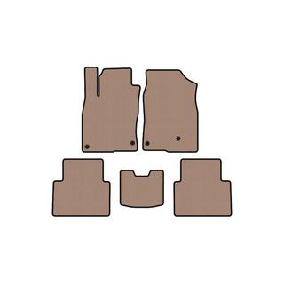 Rubber floor mats Carsuit (SD, beige) Honda Civic Sedan X 2016-2021 photo 1