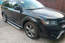 Dodge Journey 2008-2020 Side Steps Fullmond (2 pcs, Aluminum) photo 1