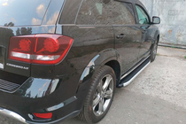 Dodge Journey 2008-2020 Side Steps Fullmond (2 pcs, Aluminum) photo 9