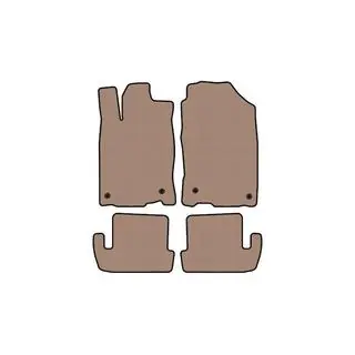 Rubber Floor Mats Carsuit (Beige) photo 1