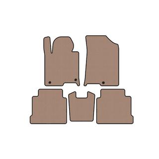 Rubber Floor Mats Carsuit (beige) Hyundai Sonata LF 2014-2019 photo 1