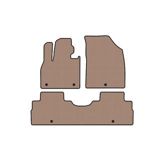 Rubber floor mats Carsuit (2 rows, 8-seater, beige) Hyundai Palisade 2018-2025 photo 1