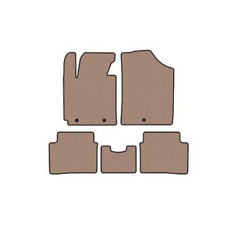 Rubber Floor Mats Carsuit (Beige) Hyundai Veloster 2011-2017 photo 1