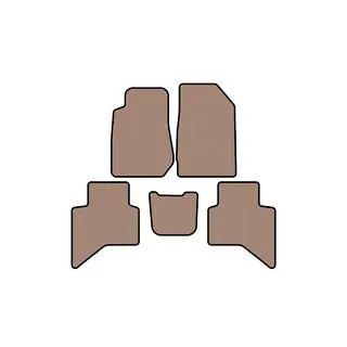 Rubber Floor Mats Carsuit (Beige) photo 1