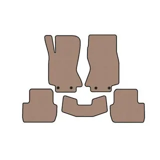 Rubber Floor Mats Carsuit (Beige) photo 1