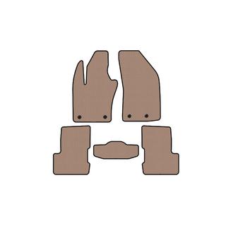 Rubber Floor Mats Carsuit V-2 (Beige) photo 1