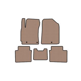 Rubber floor mats Carsuit (2018-2021, beige) photo 1