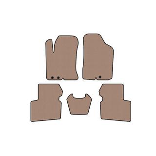 Rubber floor mats Carsuit (SD, beige) Kia Cerato 2 2010-2013 photo 1