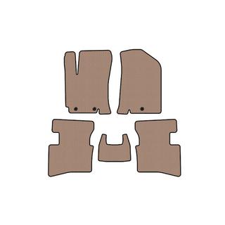 Rubber Floor Mats Carsuit V2 (Beige) Kia Rio 2012-2017 photo 1
