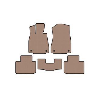 Rubber floor mats Carsuit (2WD, beige) Lexus IS 2013- photo 1
