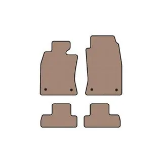 Rubber floor mats Carsuit (for R50, beige) photo 1