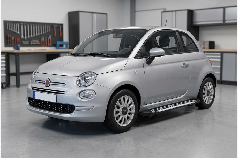Fiat 500/500L 2013-2022 Side Steps Sunrise (2 pcs, Aluminum) Image