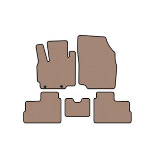 Rubber floor mats Carsuit (for Space Star, 2012-2016, HB, beige) Mitsubishi Space Star/Mirage 2012- photo 1