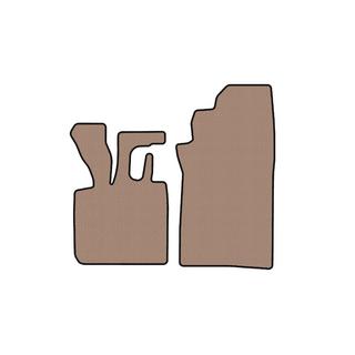 Rubber Floor Mats Carsuit (1998-2003 Cabriolet, Beige) Smart 1998-2007 photo 1