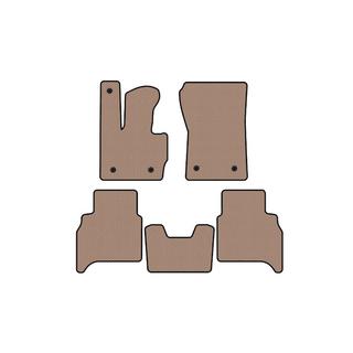 Rubber floor mats Carsuit (Automatic, beige) Mercedes G class W463 2018-2024 photo 1
