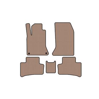 Rubber Floor Mats Carsuit (2011-2015, Electric, Beige) Mercedes B-class W246 2011-2018 photo 1