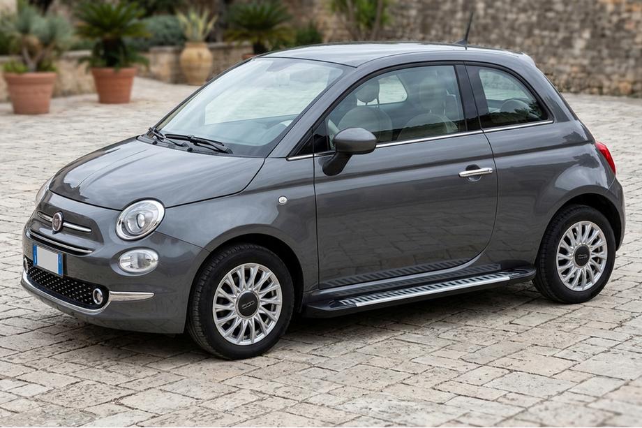 Fiat 500/500L 2013-2022 Side Steps Line (2 pcs, Aluminum) Image