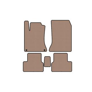 Rubber Floor Mats Carsuit (2011-2014, Beige) Mercedes B-class W246 2011-2018 photo 1