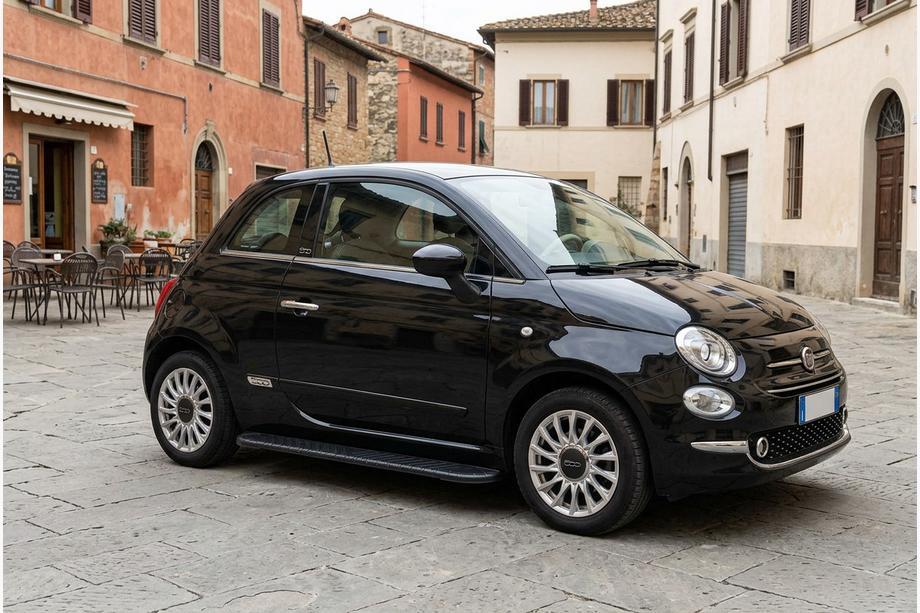Fiat 500/500L 2013-2022 Side Steps Bosphorus Black (2 pcs, Aluminum) Image