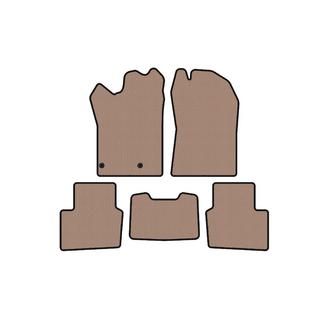 Rubber floor mats Carsuit (Hybrid, beige) Nissan Qashqai 2021- photo 1