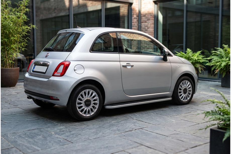 Fiat 500/500L 2013-2022 Side Steps Tayga Grey (2 pcs, Aluminum) Image