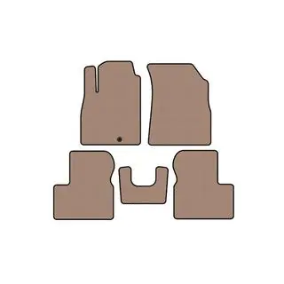 Rubber Floor Mats Carsuit (Beige) photo 1