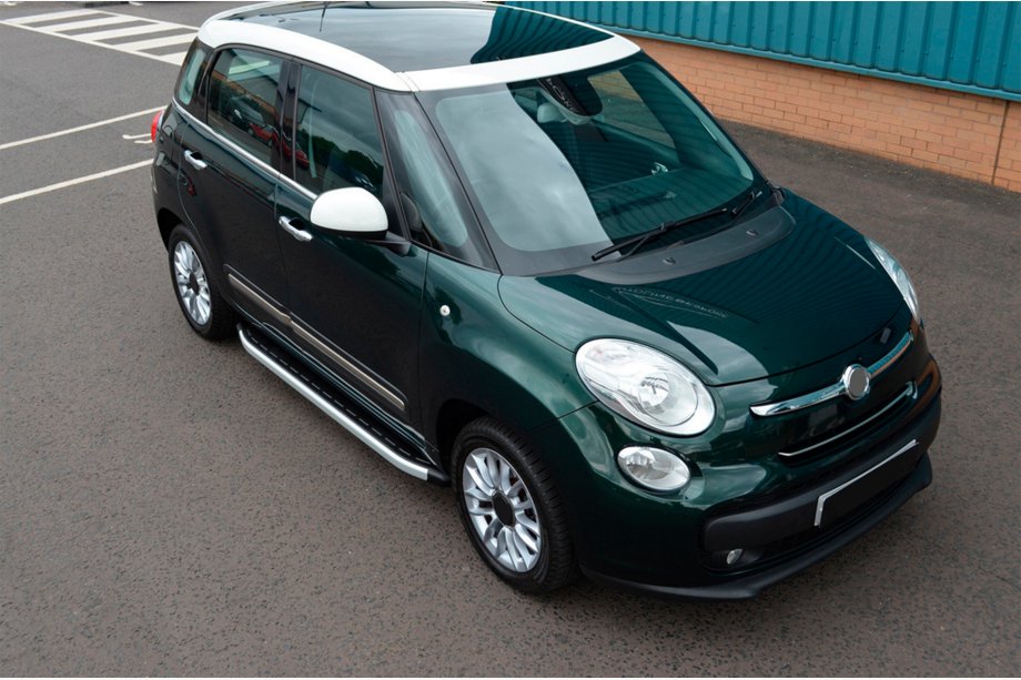 Fiat 500/500L 2013-2022 Side Steps Fullmond (2 pcs, Aluminum) Photo 3