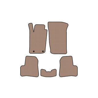 Rubber Floor Mats Carsuit (1998-2009, Beige) Peugeot 206 1998-2024 photo 1