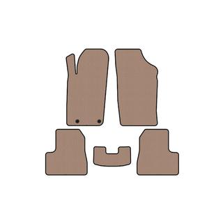 Rubber Floor Mats Carsuit (2009-2013, Beige) Peugeot 206 1998-2024 photo 1