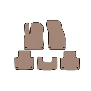 Rubber Floor Mats Carsuit (Beige) photo 1