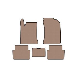 Rubber floor mats Carsuit (SW, beige) Renault Laguna 2001-2007 photo 1