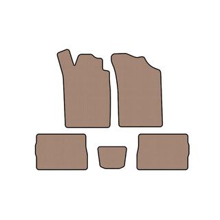 Rubber floor mats Carsuit (SD, beige) Renault Symbol 1999-2008 photo 1
