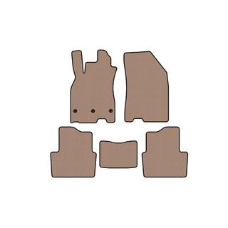 Rubber floor mats Carsuit (SD, beige) Renault Megane III 2009-2016 photo 1
