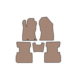Rubber Floor Mats Carsuit (Beige) Subaru Forester 2018-2024 photo 1