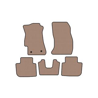 Rubber floor mats Carsuit (2011-2016, beige) Subaru XV 2011-2017 photo 1