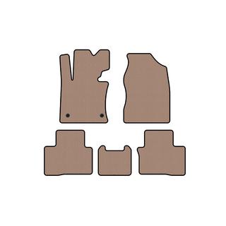 Rubber Floor Mats Carsuit (Beige) SsangYong Tivoli 2015- photo 1